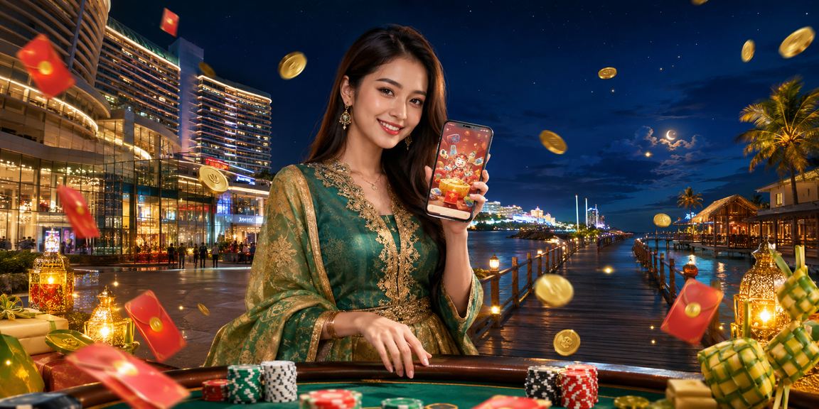 Suasana resort perayaan Hari Raya dengan bonus sampul merah di Genting Highlands